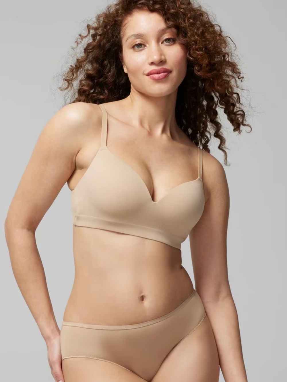 Soma Enbliss Wireless Bra in Warm Amber Basic Nude Size 40C New With Tags